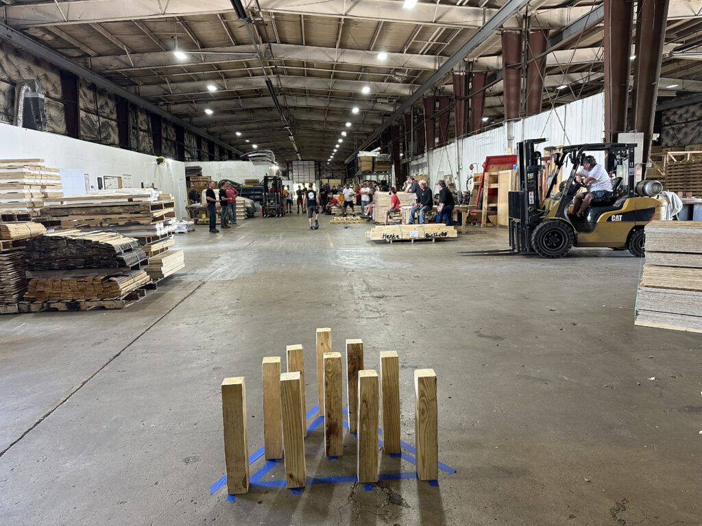 J&L Annual 4”x4” Bowling Contest JL Wood Products