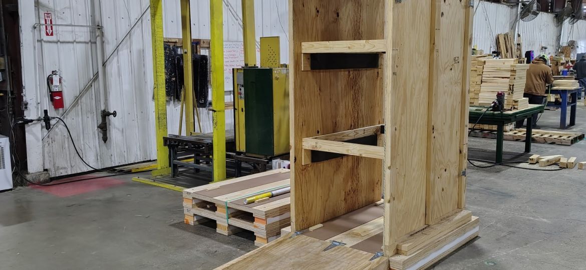 server rack crates data center